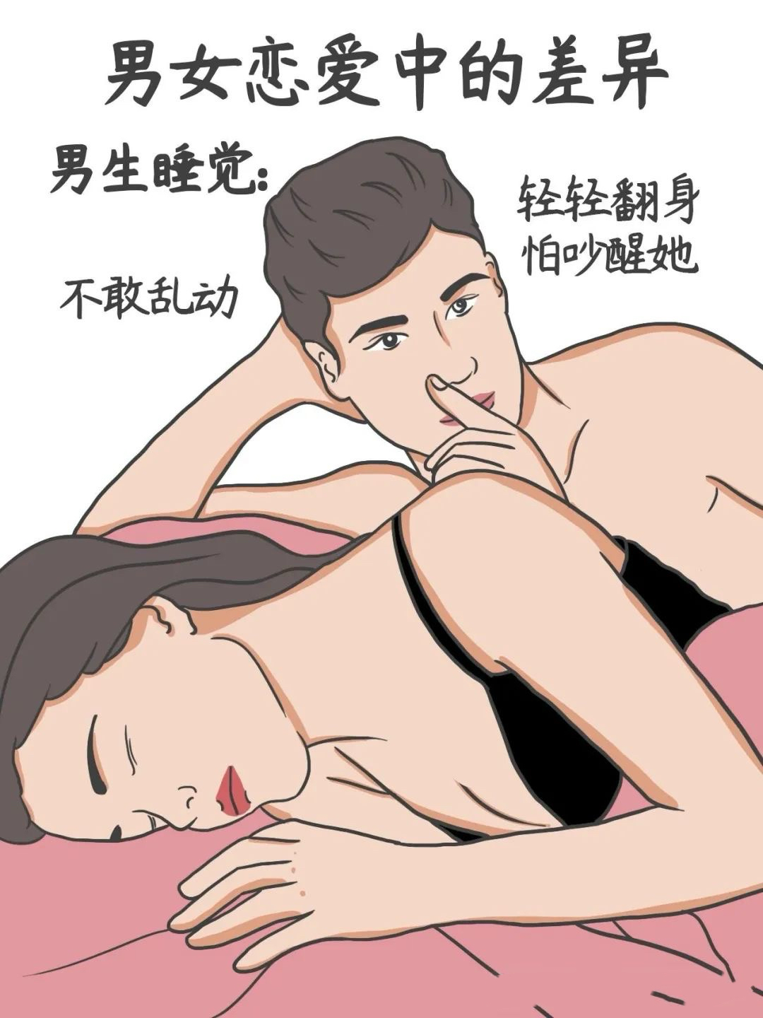 女生越疼男生越有劲的漫画图片女生越疼男生越有劲的漫画解析