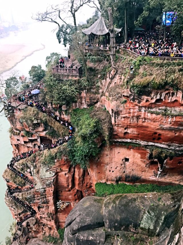 乐山大佛在哪里乐山大佛位于四川省乐山市，是世界上最大的石刻佛像之一。这座佛像高达71米，被誉为古代艺术和宗教的杰作。