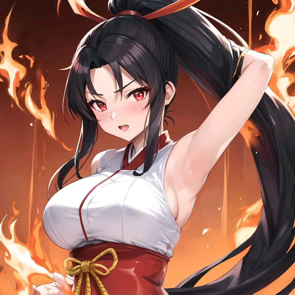 不知火舞的漫画叫什么不知火舞之公园狂欢漫画-第1张图片