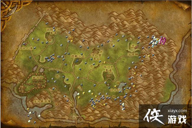 荒芜之地矿点图荒芜之地矿点探索
