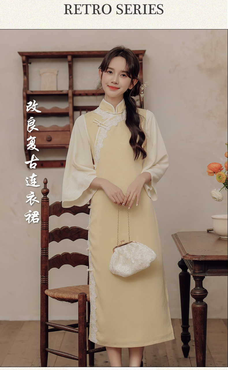 开襟旗袍做双人运动开襟旗袍与双人运动之美-第3张图片