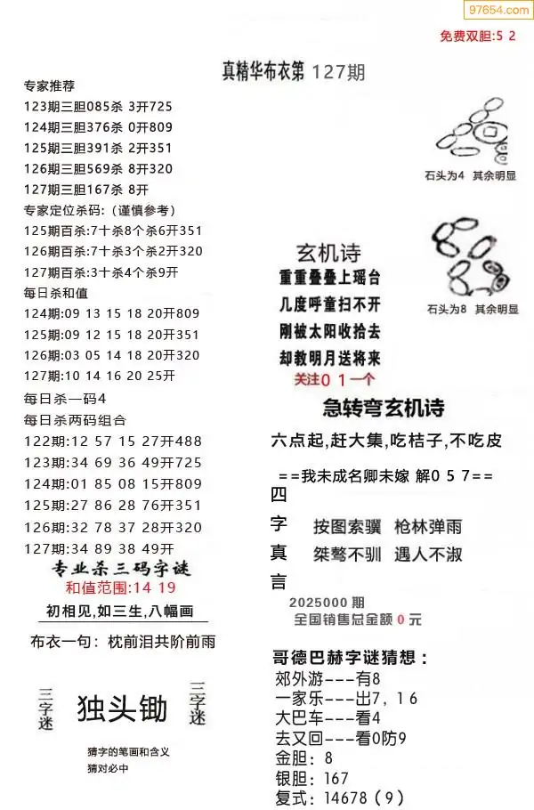 真精华布衣天下3d正版今天布衣30期真精华布衣天下3D正版今日盛典-第1张图片