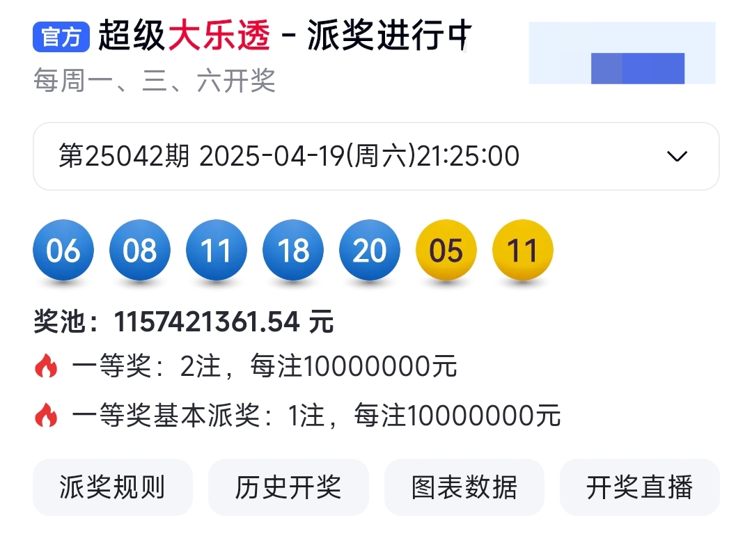 大乐透最新彩票结果揭晓-第2张图片