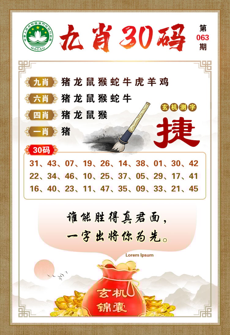 今晚必中一码一肖澳门图片063