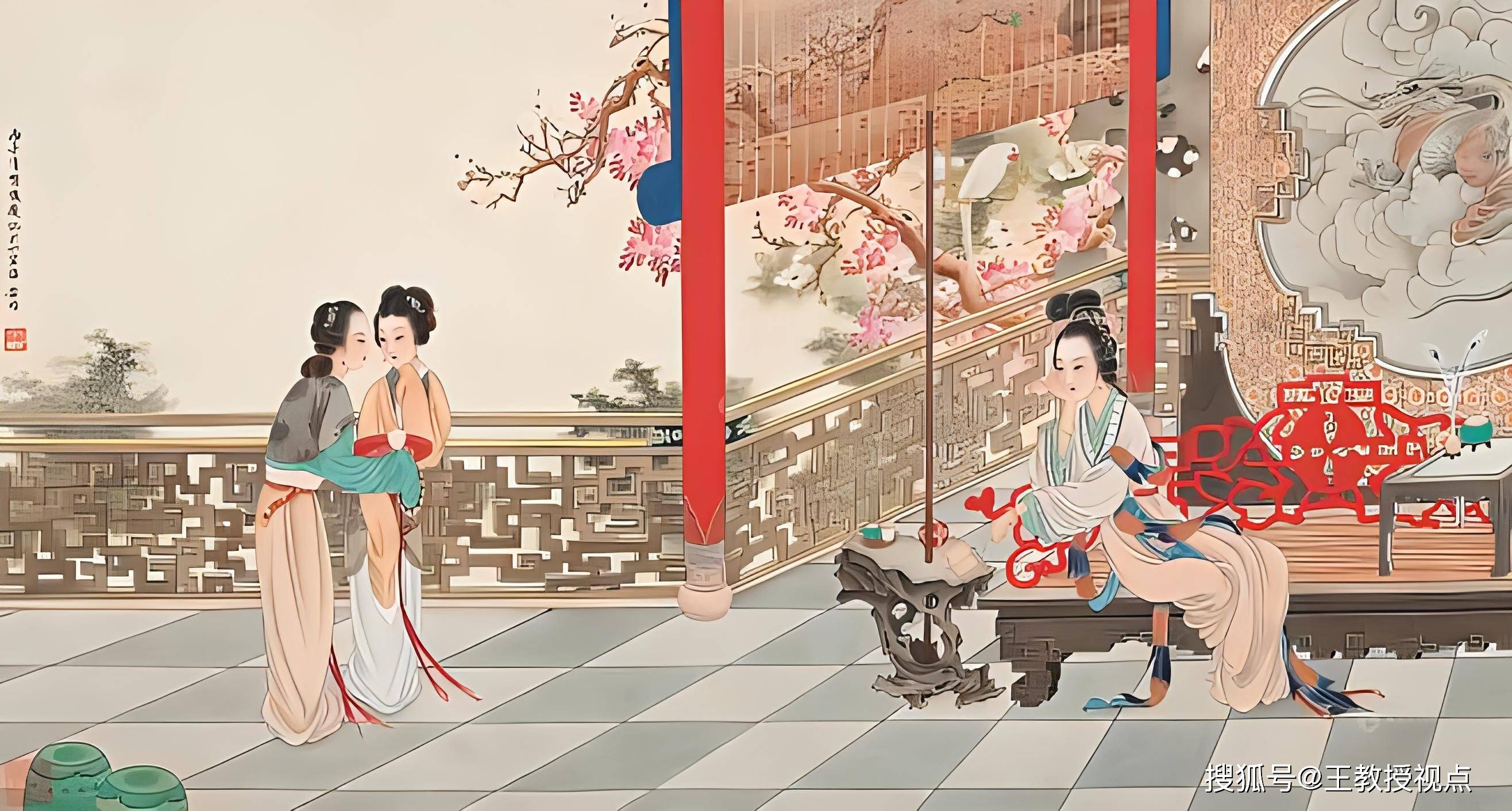 张生与崔莺莺，一段深情描绘