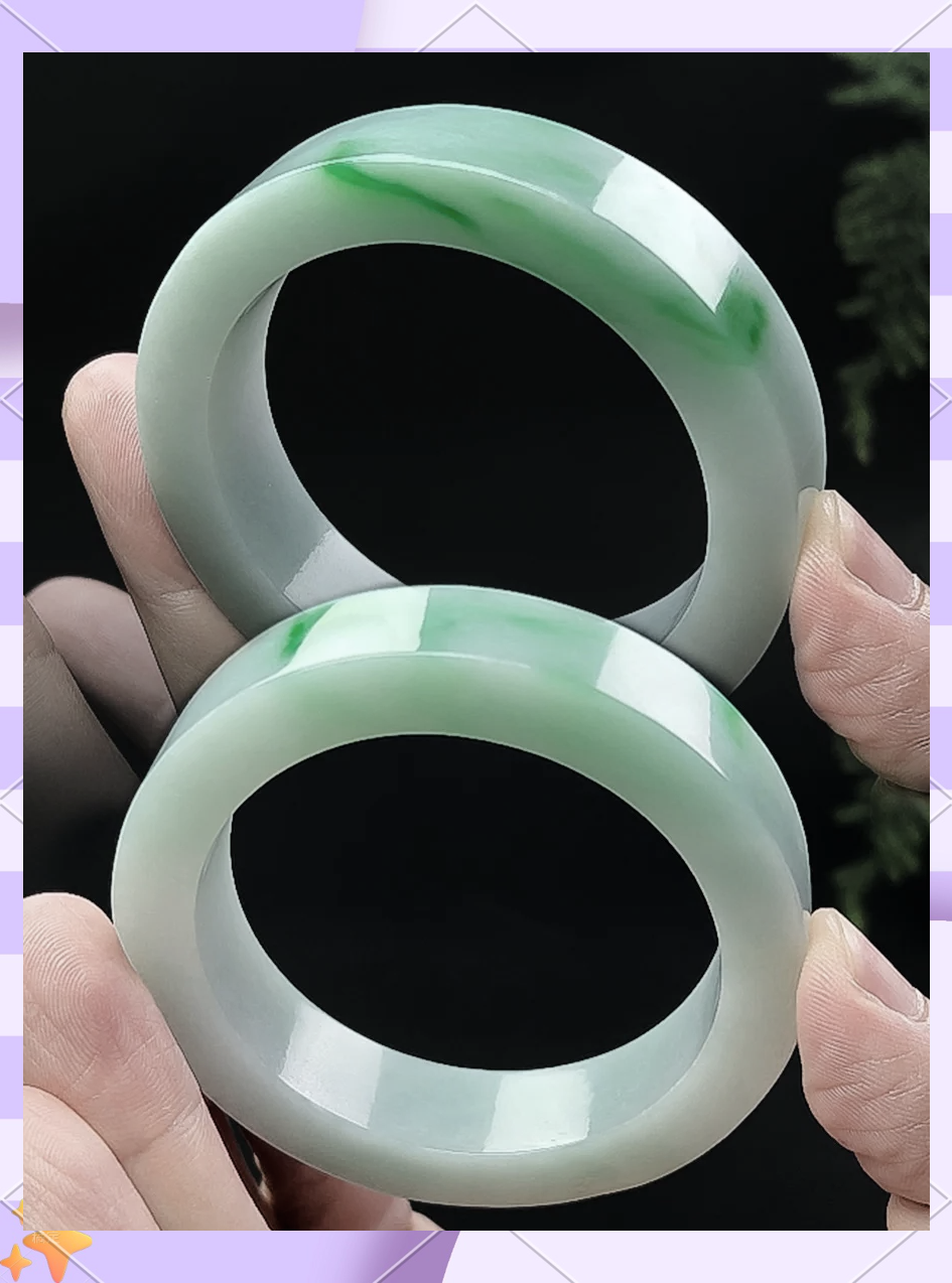 白底青翡翠，自然之美与独特之选-第2张图片