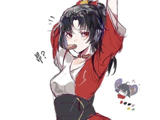 云缨去掉衣服黄