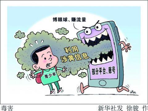 色网络 色情网络的危害：如何影响社会风气与青少年价值观